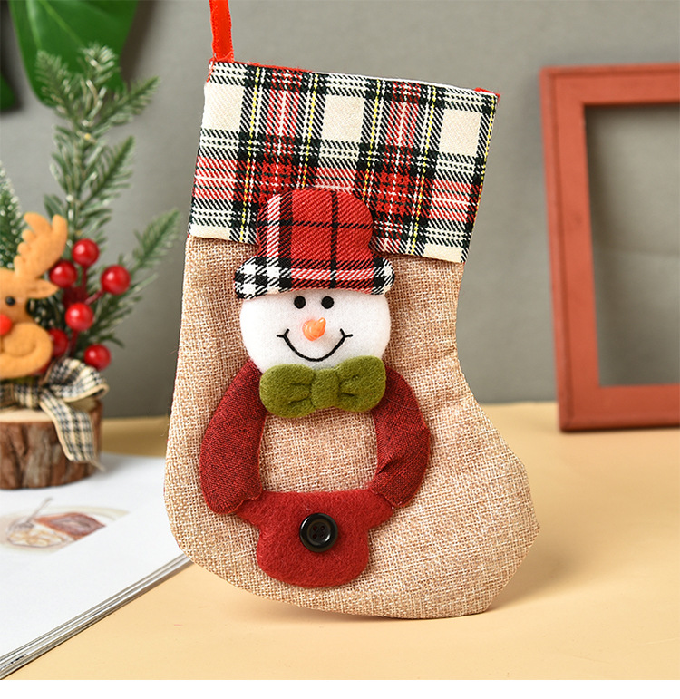 Christmas Stocking Hanging - Multiple Styles Christmas Stockings Candy Socks
