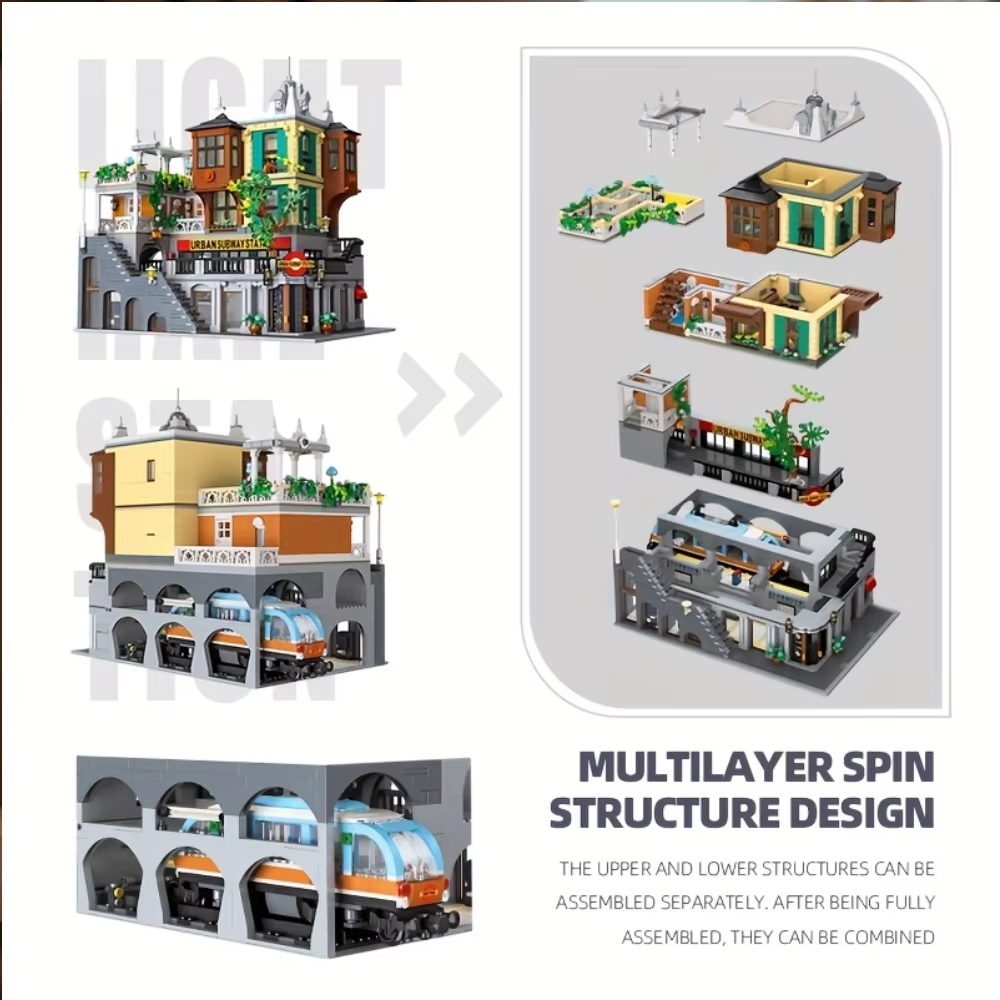3692pcs Creative City Light Ra - Lego Set City 评论和价格