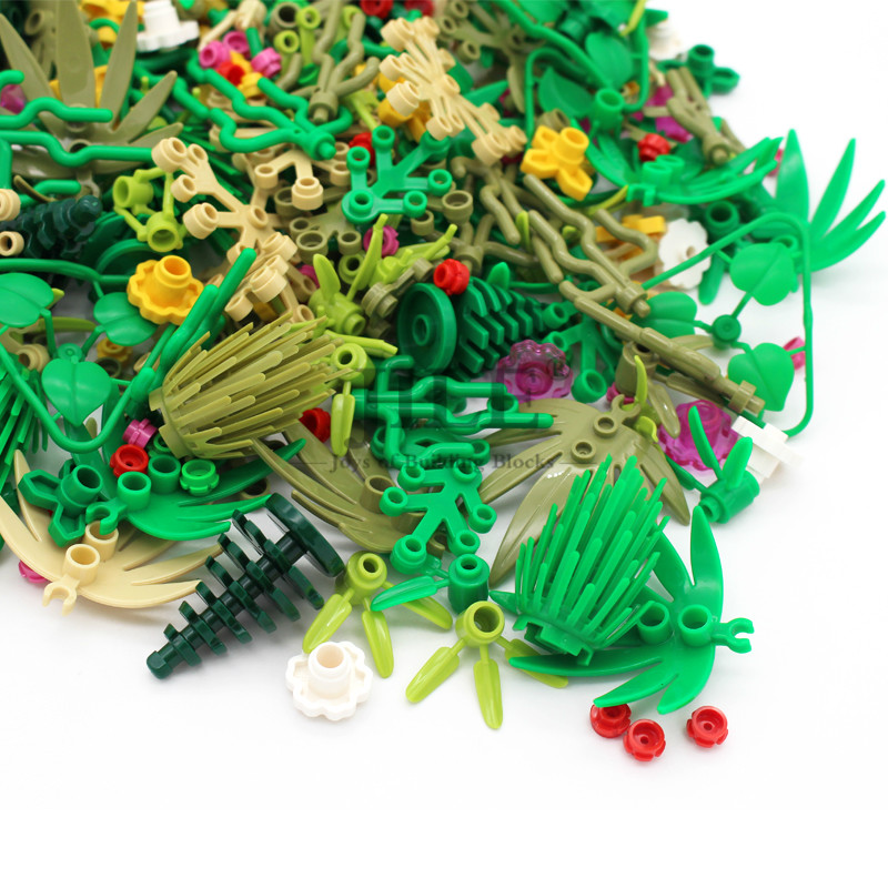 MOC Tree Plant Building Blocks - Lego Set City 评论和价格