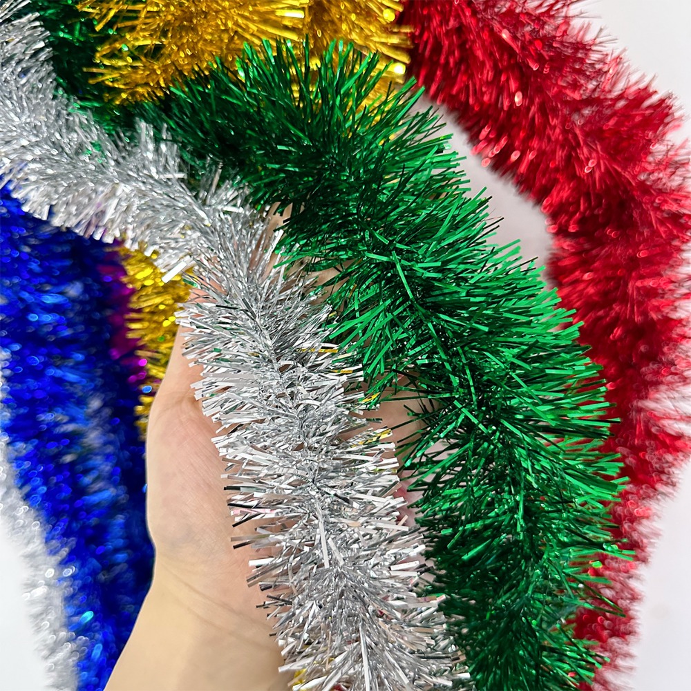 2M Christmas Flower Ribbon Chr - Tinsel Garland Decoration 评论和价格