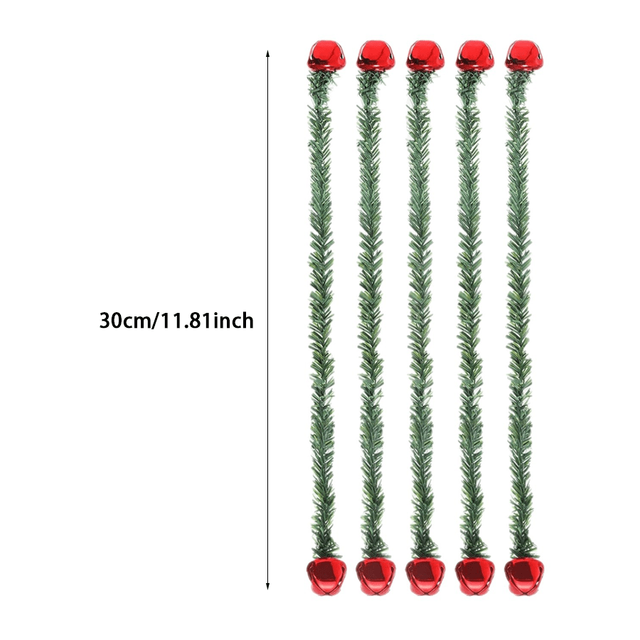 8/16pcs Festive Green Tinsel B - Tinsel Garland Decoration 评论和价格