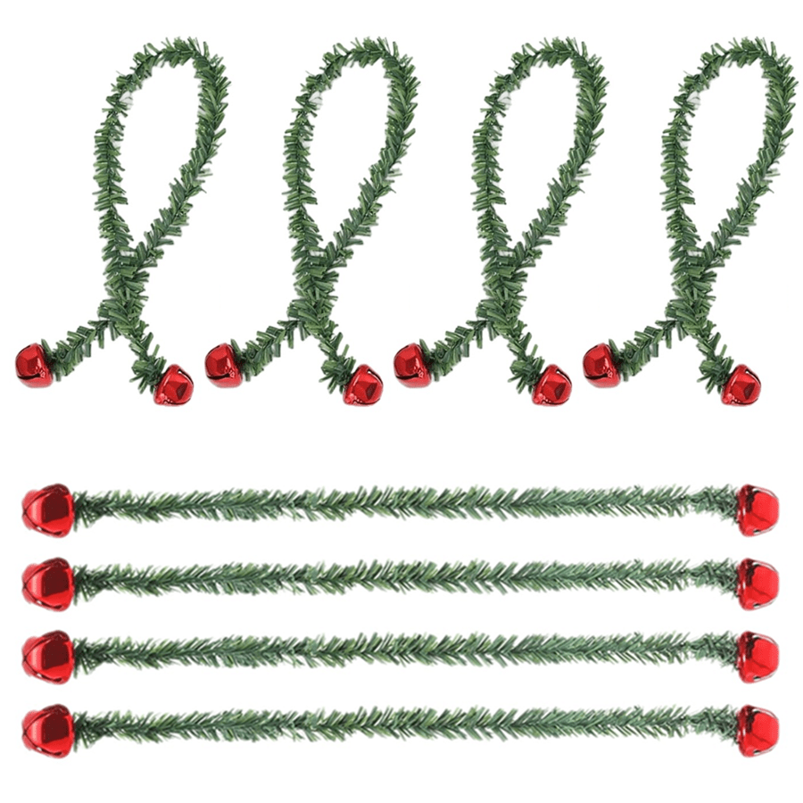 8/16pcs Festive Green Tinsel B - Tinsel Garland Decoration 评论和价格