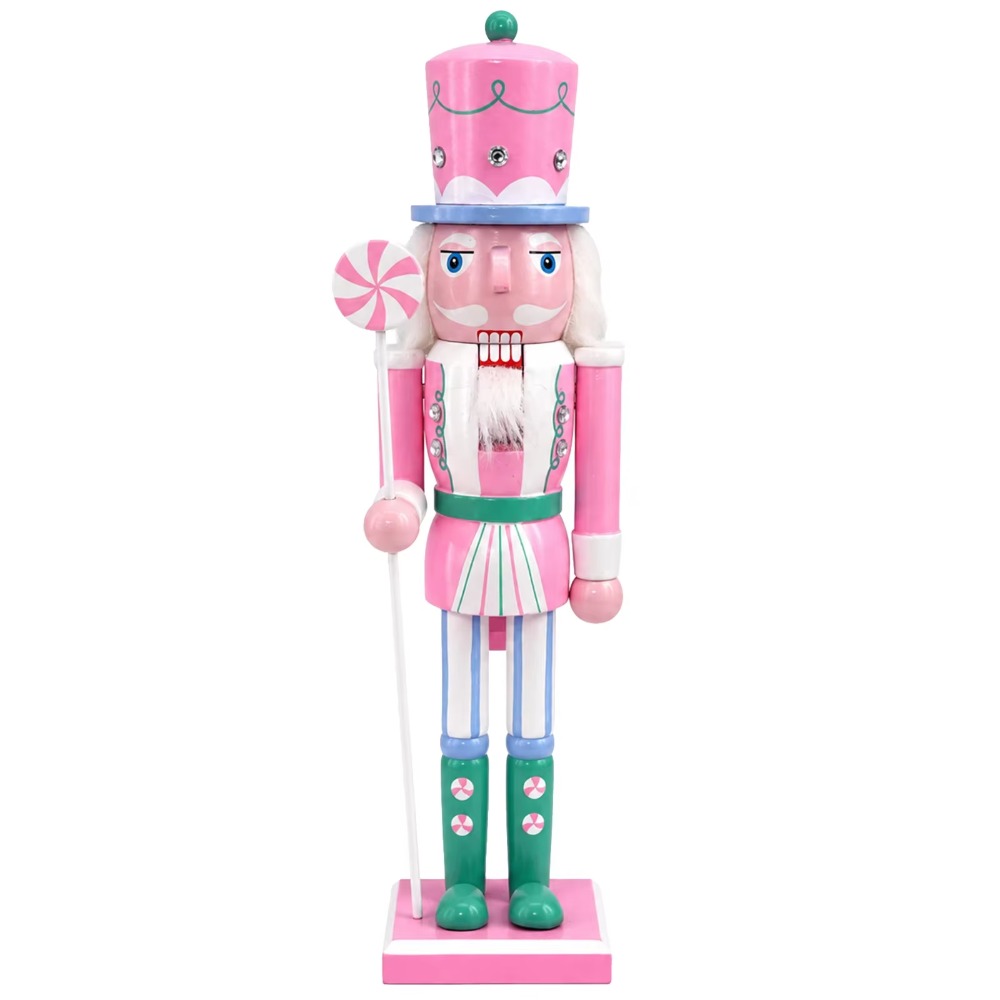 14 Inch Wooden Thanksgiving Nu - Nutcracker Figurine 评论和价格