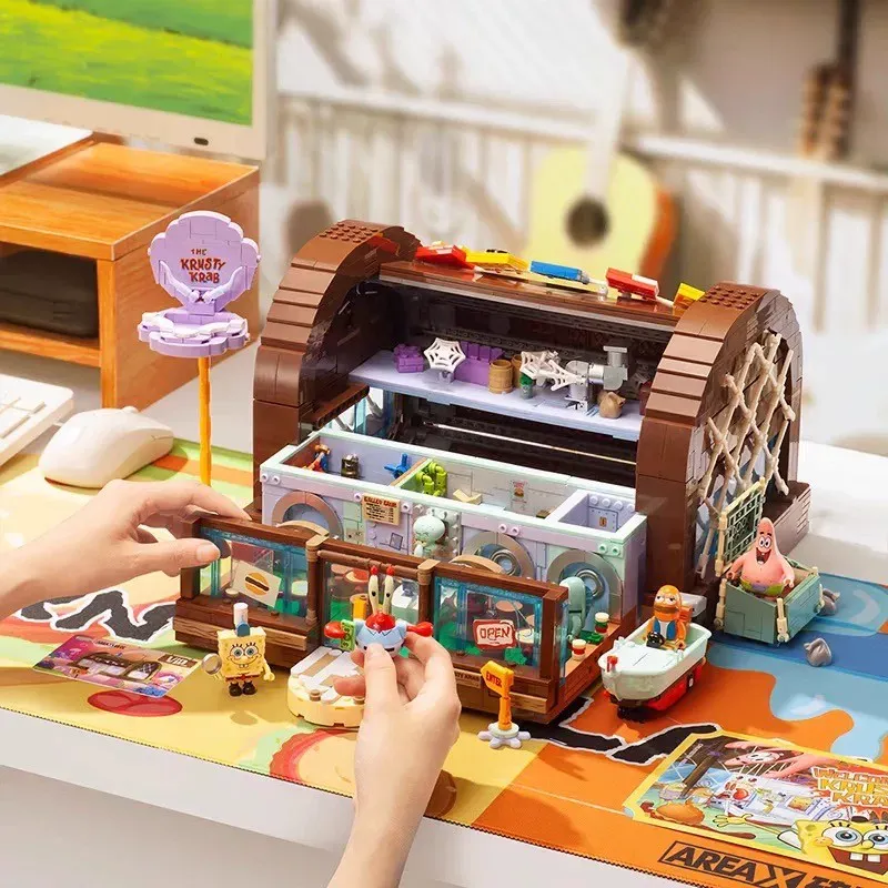 SpongeBob Krusty Krab Area-X B - Lego Set Technic 评论和价格