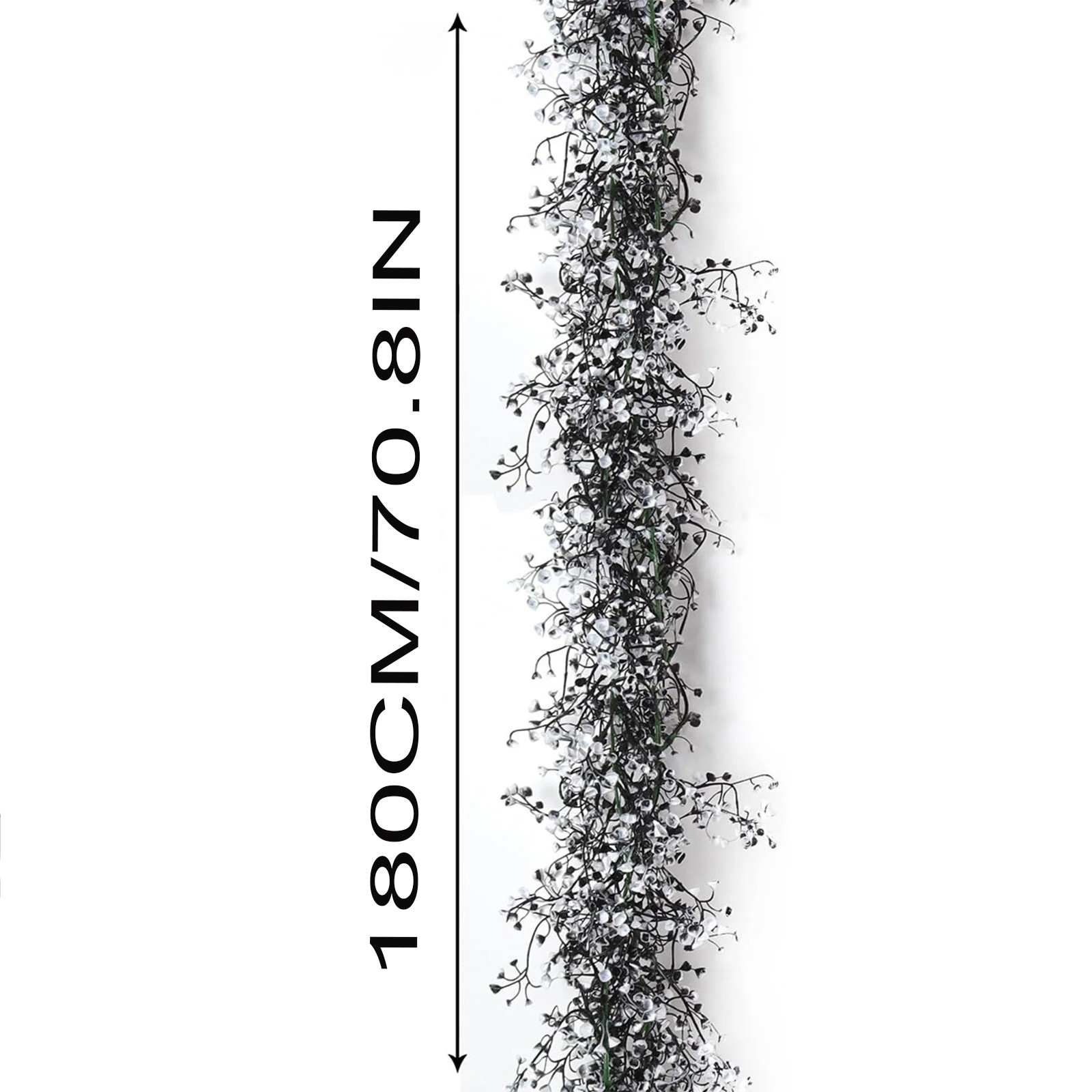 Halloween Artificial Branch Ga - Tinsel Garland Decoration 评论和价格
