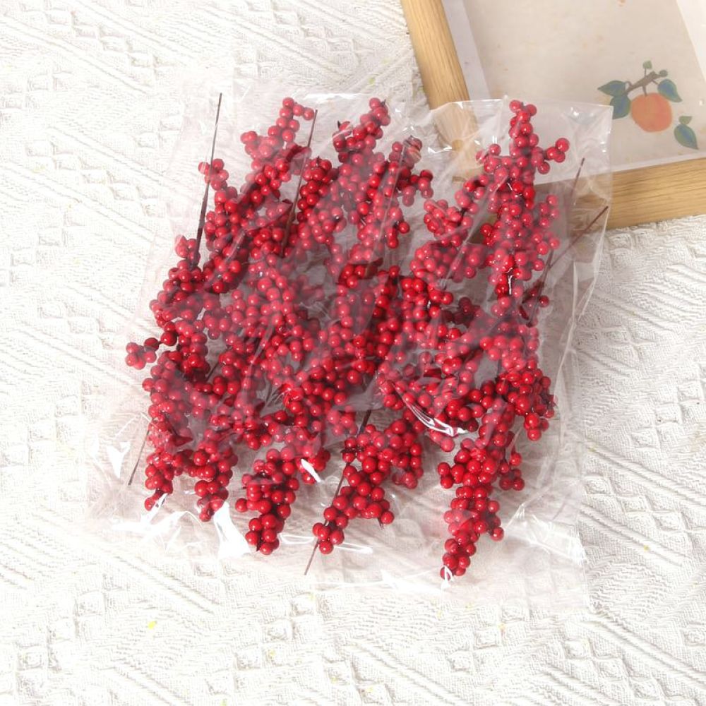 Artificial Red Berry Picks For - Christmas Tree Artificial 评论和价格