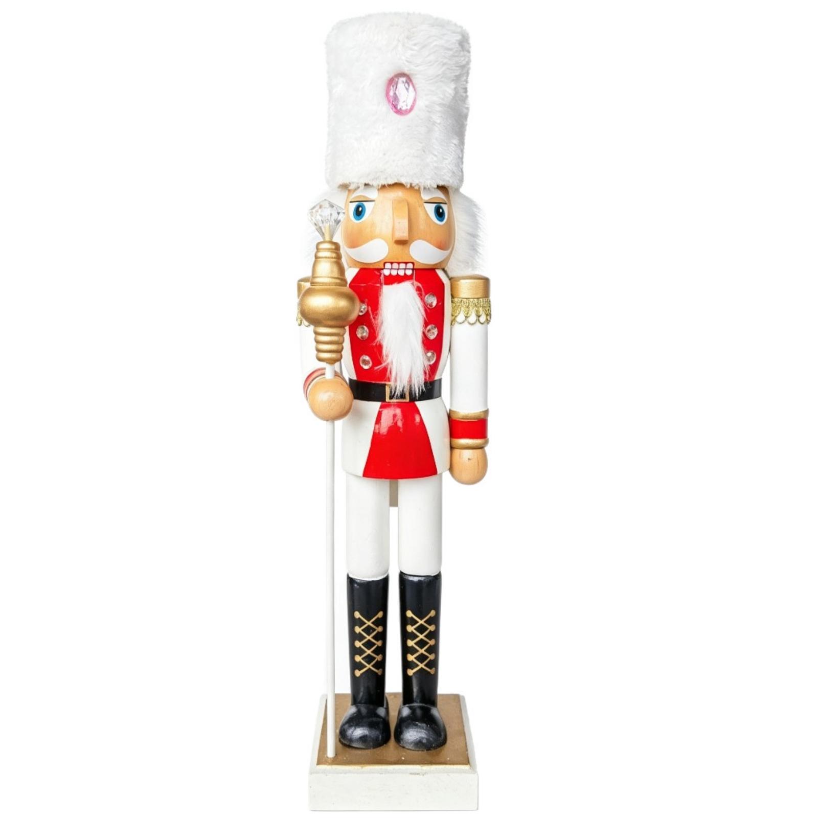 50 Cm Wooden Nutcracker Figuri - Nutcracker Figurine 评论和价格