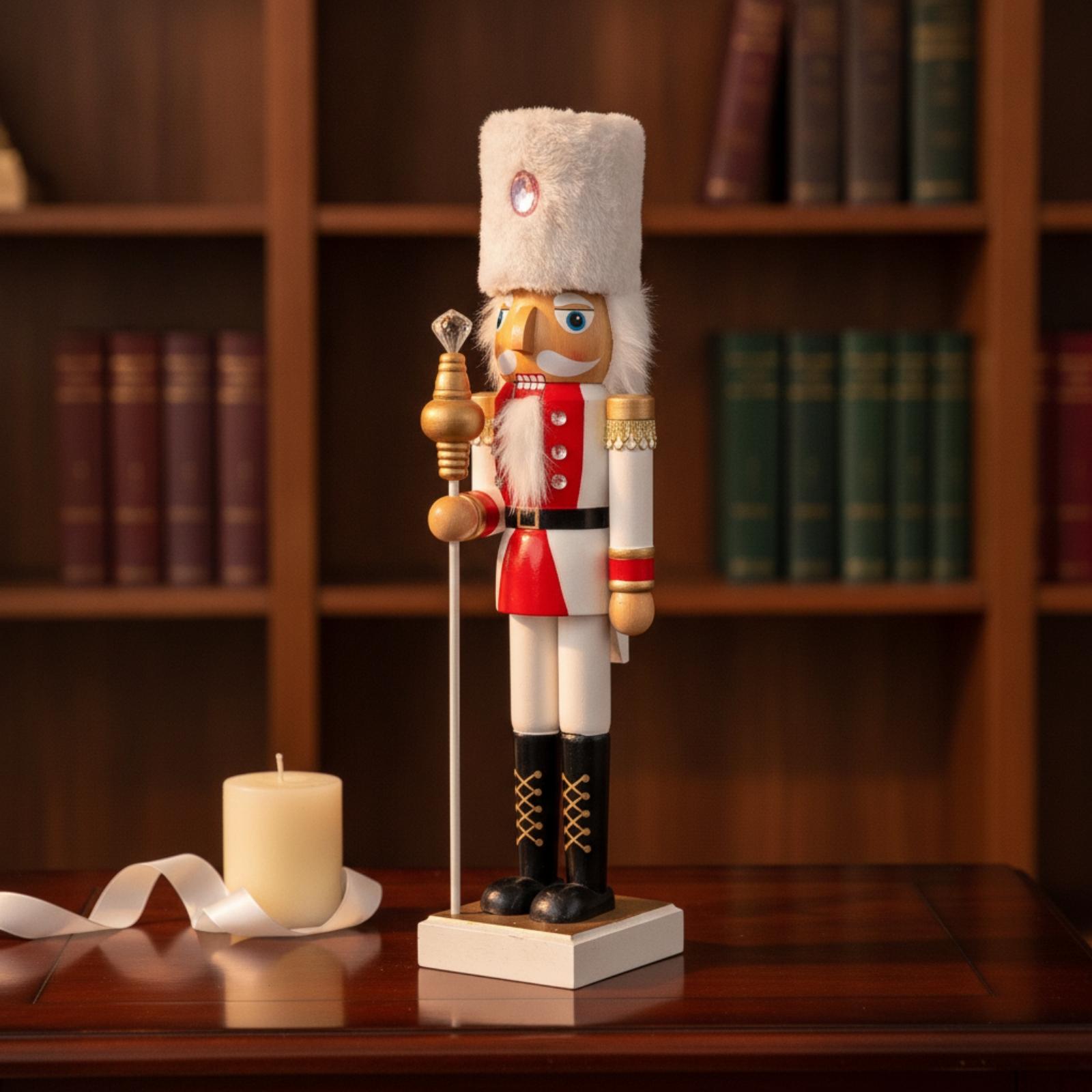50 Cm Wooden Nutcracker Figuri - Nutcracker Figurine 评论和价格