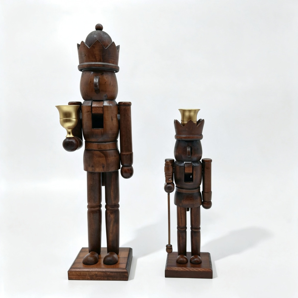 Vintage Style Nutcracker With  - Nutcracker Figurine 评论和价格