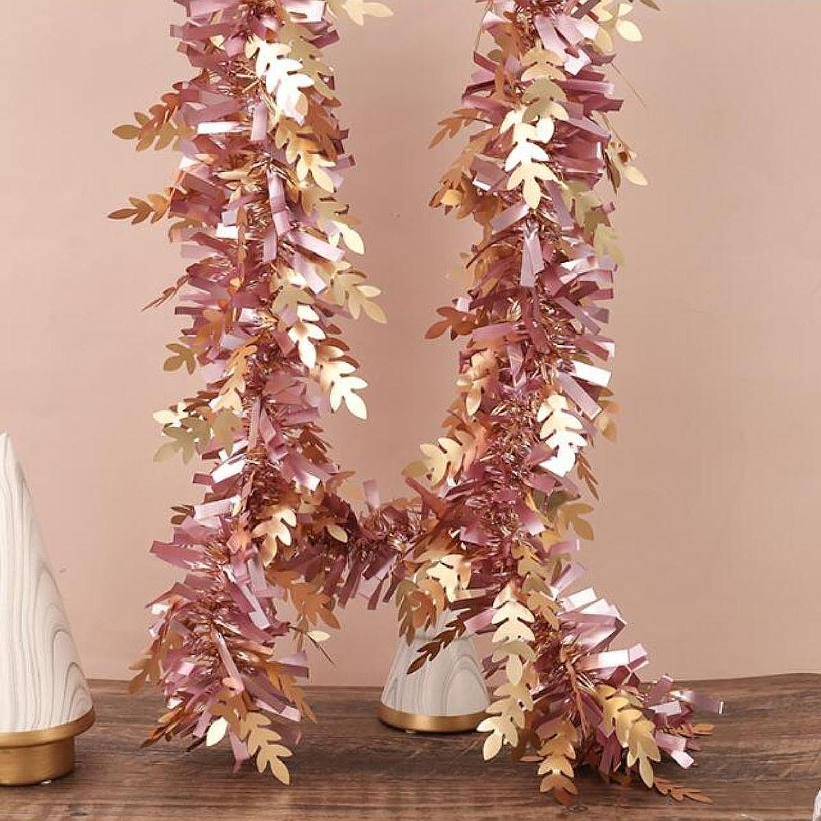 Christmas Tinsel Garland Decor - Tinsel Garland Decoration 评论和价格
