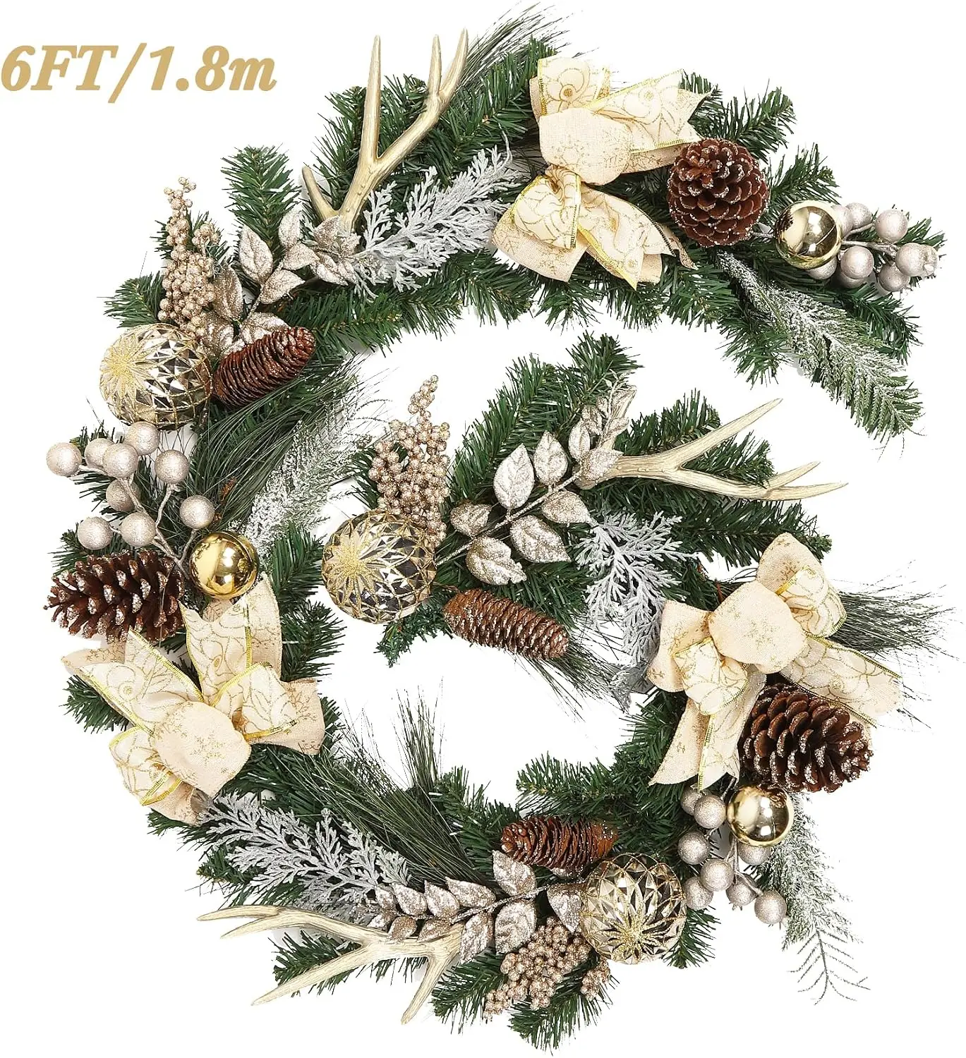 Garvee 6 ft Pre-Lit Christmas  - Led Fairy String Lights 评论和价格
