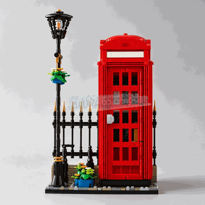 1460PCS Red British Telephone  - Lego Set City 评论和价格
