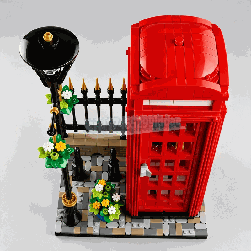 1460PCS Red British Telephone  - Lego Set City 评论和价格