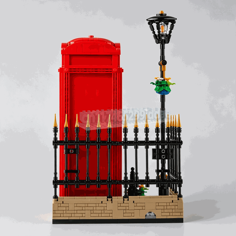 1460PCS Red British Telephone  - Lego Set City 评论和价格