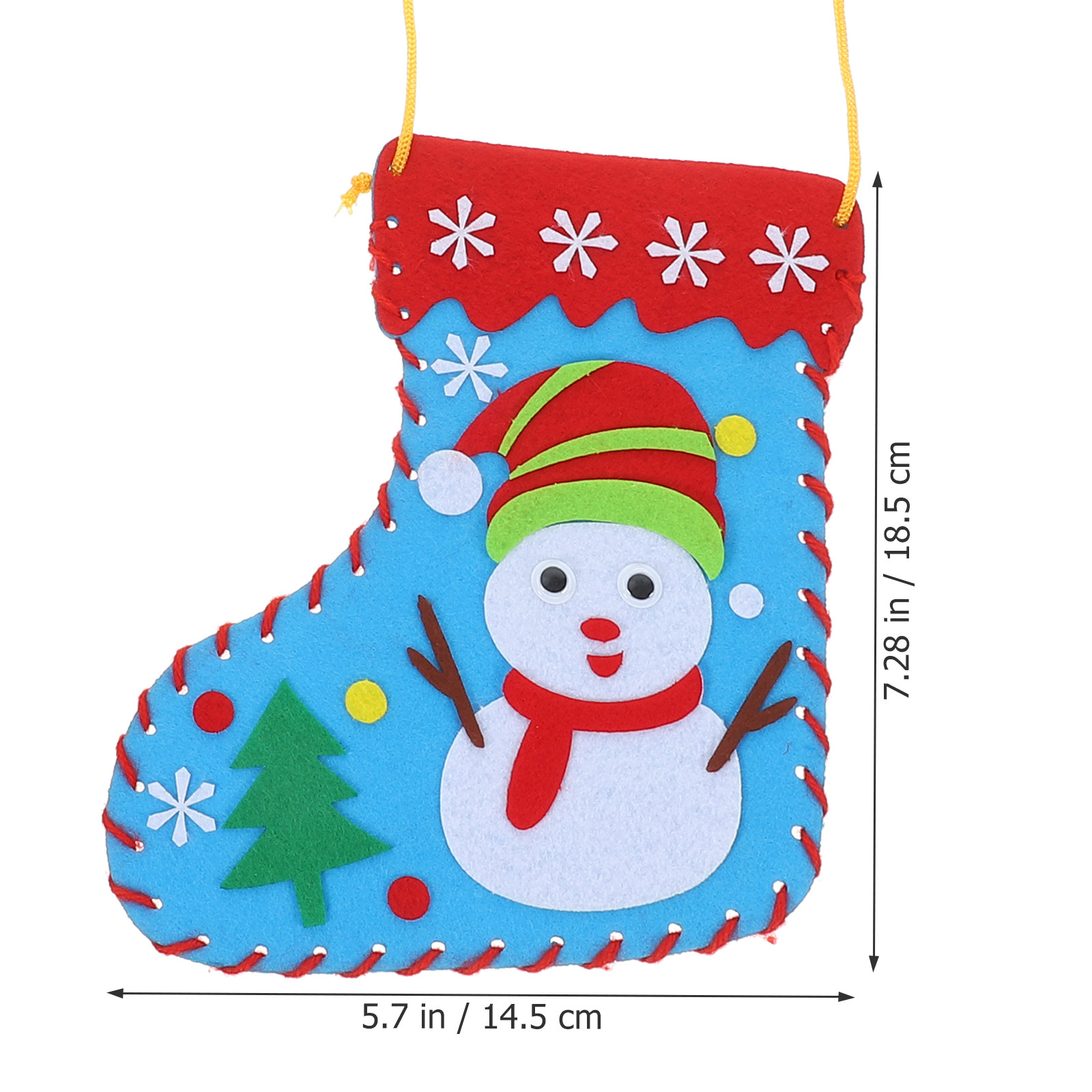 3Pcs Christmas Stocking DIY Ma - Christmas Stocking Hanging 评论和价格