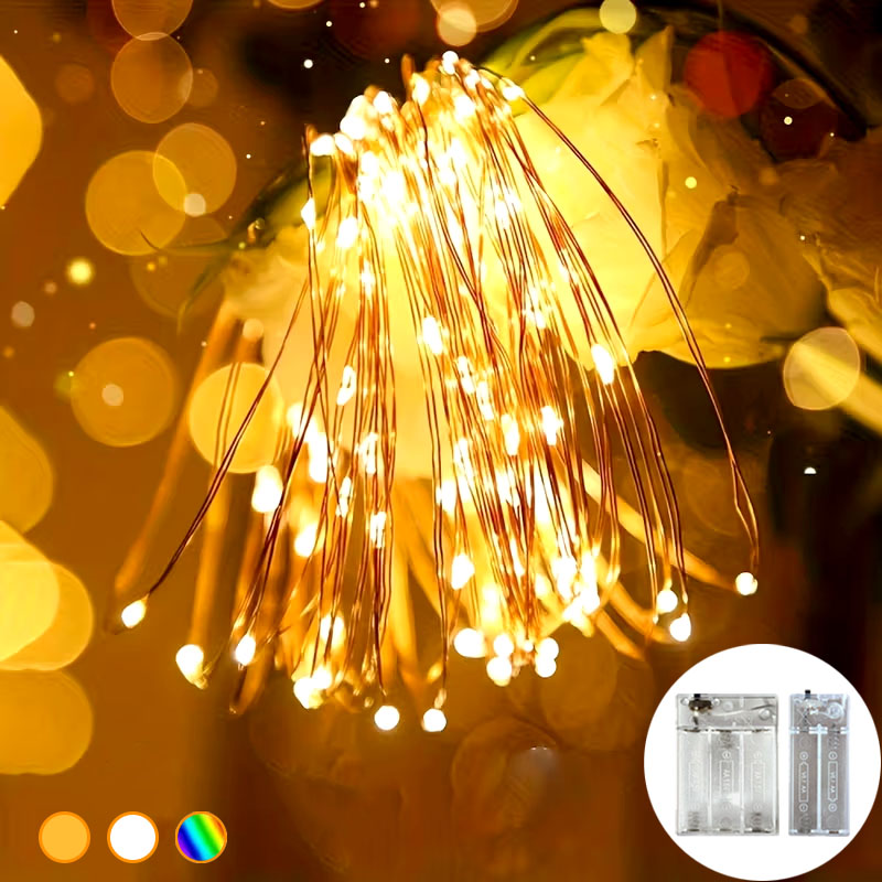 LED fairy lights, battery-powe - Led Fairy String Lights 评论和价格