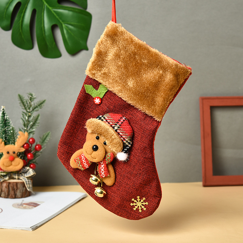 Multiple Styles Christmas Stoc - Christmas Stocking Hanging 评论和价格