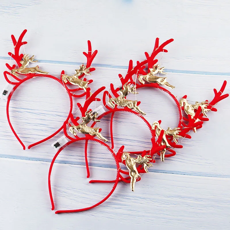 20pcs Reindeer Antlers Headban - Reindeer Antlers Headband 评论和价格