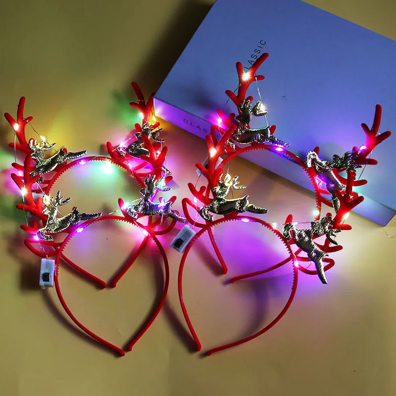 20pcs Reindeer Antlers Headban - Reindeer Antlers Headband 评论和价格