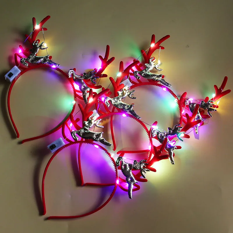 20pcs Reindeer Antlers Headban - Reindeer Antlers Headband 评论和价格
