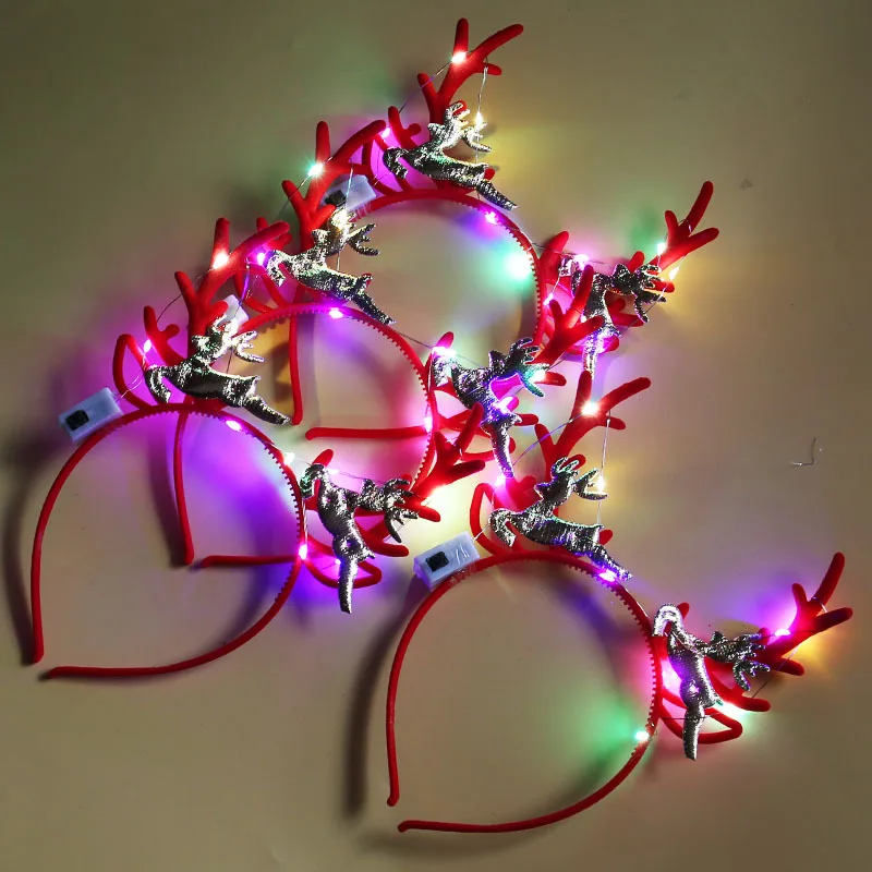 20pcs Reindeer Antlers Headban - Reindeer Antlers Headband 评论和价格