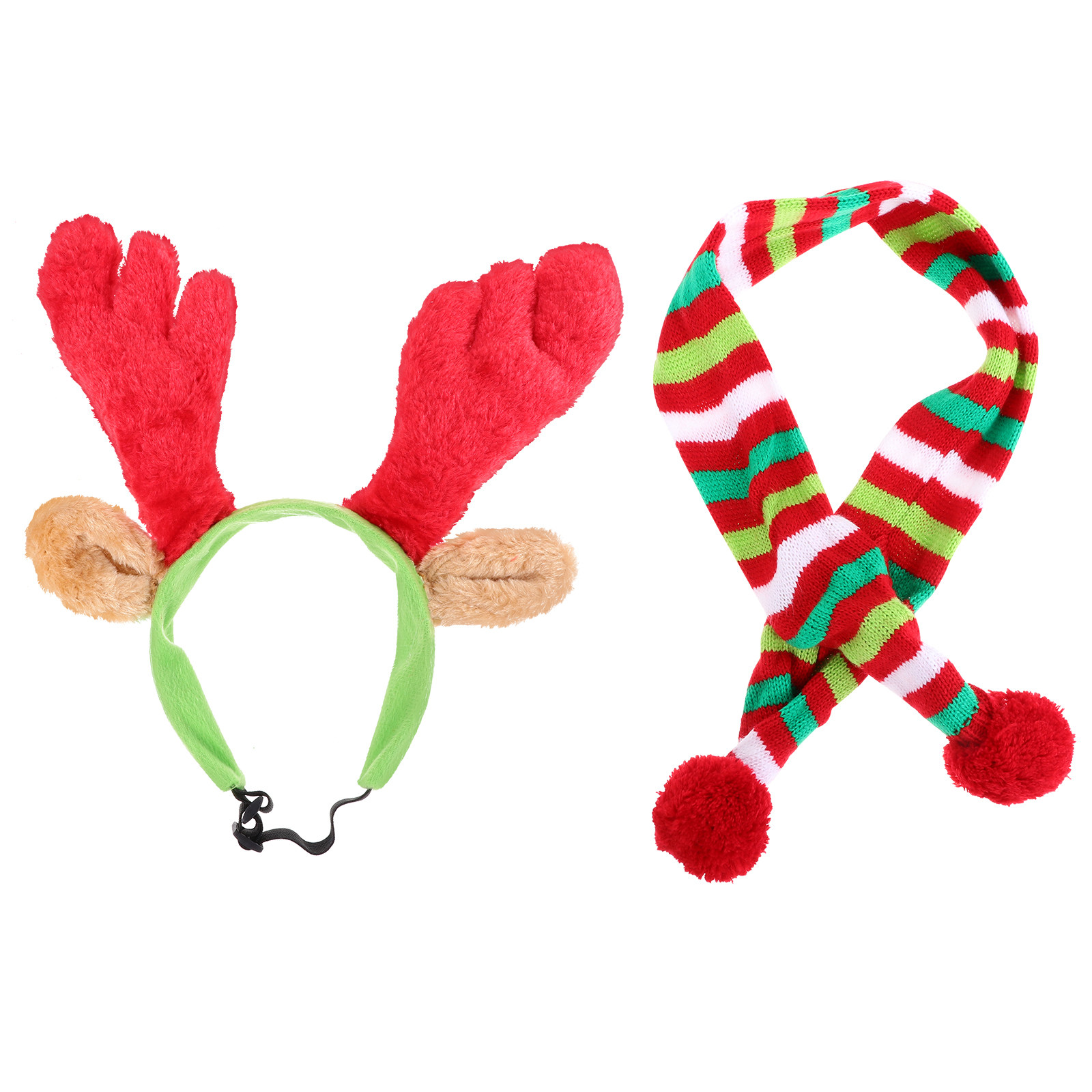 1 set Christmas Dog Pet Decora - Reindeer Antlers Headband 评论和价格