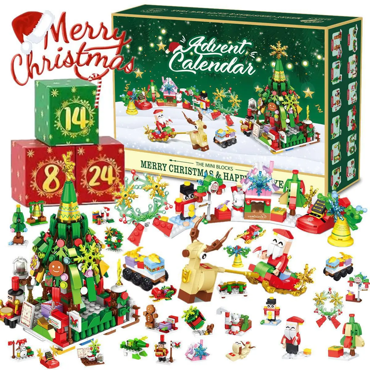 New 24Years Christmas building - Lego Set Technic 评论和价格