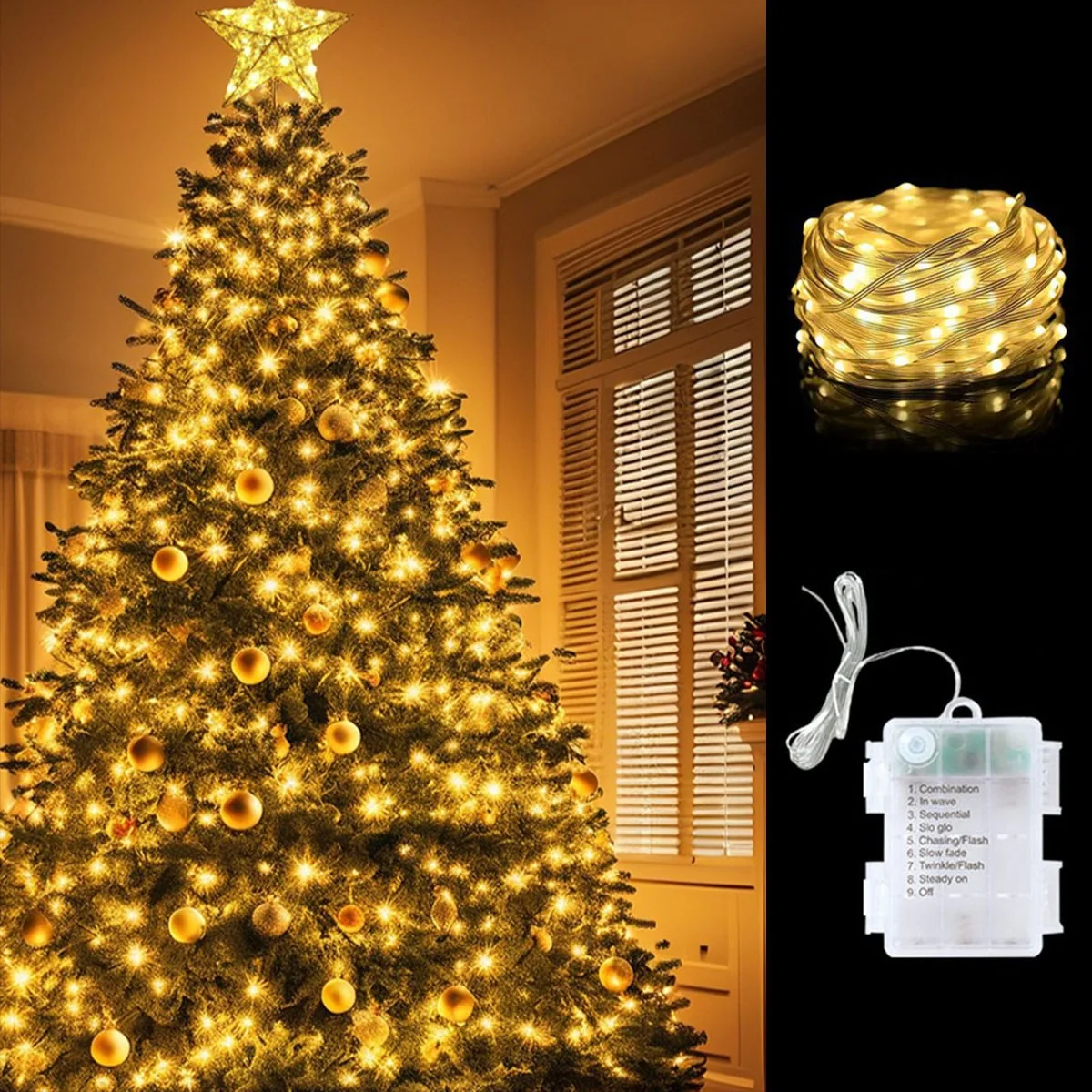5/10M LED Leather Cord Lights  - Led Fairy String Lights 评论和价格